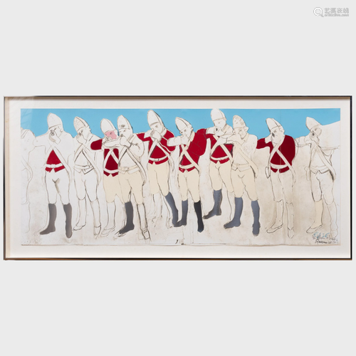 Larry Rivers (1923-2002): Redcoats (Fold Out), from