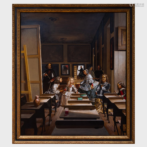 George Deem (1932-2008): School of Velasquez