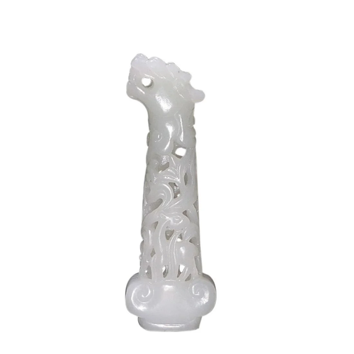 HETIAN JADE DAGGER HANDLE