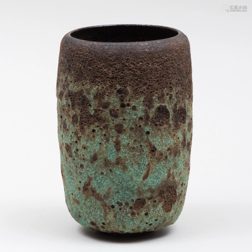 Gertrud and Otto Natzler Mottle Glazed Earthenware