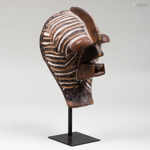 Songe Polychrome Painted Mask, Democratic Republic of