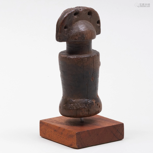 Zaramo Carved Wood Fertility Figure, Tanzania