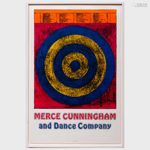 After Jasper Johns (b. 1930): Merce Cunningham and