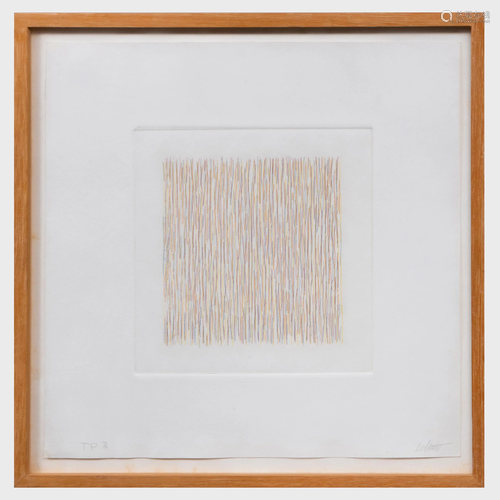 Sol Lewitt (1928-2007): Lines Not Straight, Not