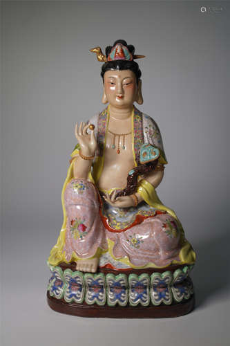 Porcelain Sculpture of Avalokitesvara