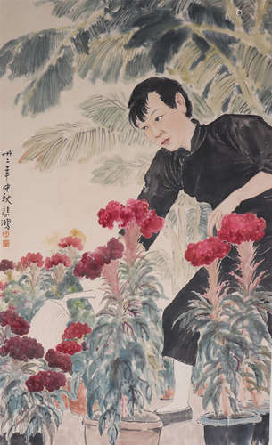 The Picture of Figures Painted by Xu Beihong