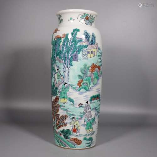 Clashing Color Cylinder Bottles with the Pattern of Characte...
