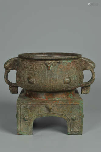 Bronze Gui of the Western Zhou Dynasty