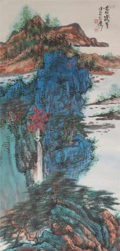 The Picture of Landscape Painted by Xie Zhiliu