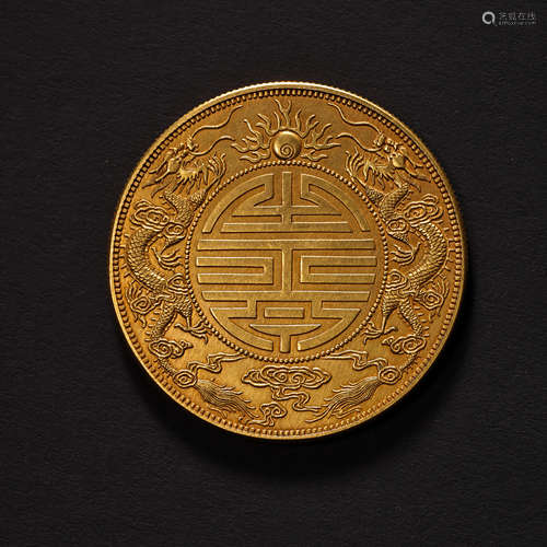 CHINESE GOLD COIN, GUANGXU PERIOD, QING DYNASTY