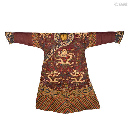 KESI DRAGON ROBE, QING DYNASTY, CHINA