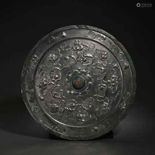 BRONZE MIRROR, TANG DYNASTY, CHINA