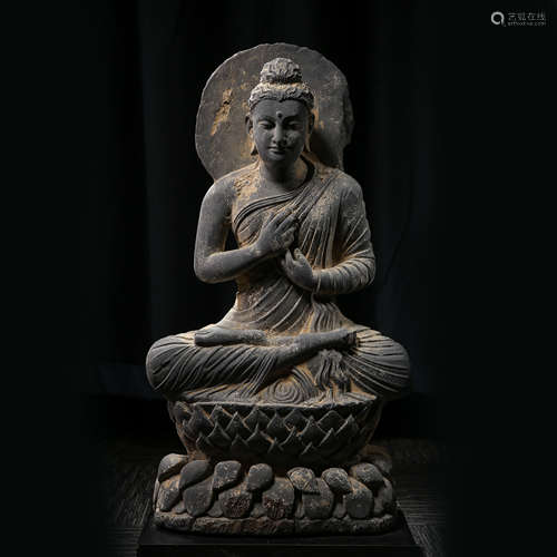 PERSIAN CULTURE SEATED GUANYIN BUDDHA