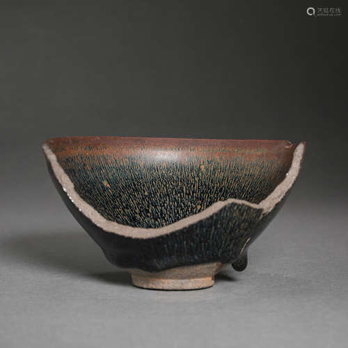 CHINESE JIAN WARE TUHAO ZHAN (DAMAGED), SOUTHERN SONG DYNAST...