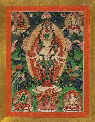 THANGKA, QING DYNASTY, CHINA