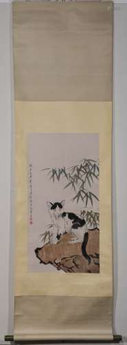 ANCIENT CHINESE PAINTING AND CALLIGRAPHY, XU BEIHONG