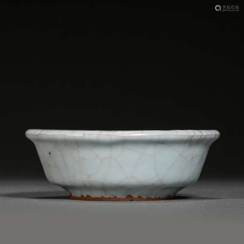 LONGQUAN WARE OFFICIAL CELADON GLAZE BRUSH WASHING, SONG DYN...