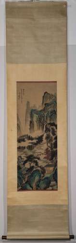 ANCIENT CHINESE LANDSCAPE PAINTING AND CALLIGRAPHY