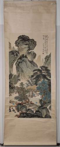 ANCIENT CHINESE LANDSCAPE PAINTING AND CALLIGRAPHY