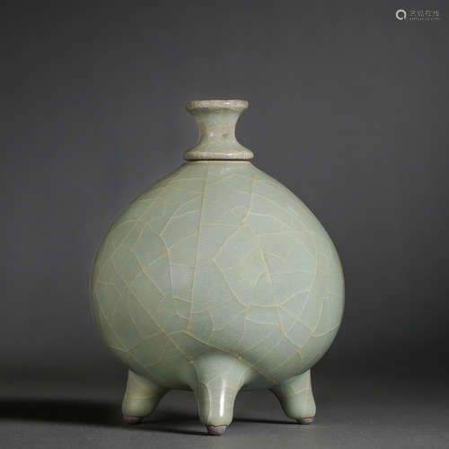 CHINESE LONGQUAN WARE CELADON WATER DROPLETS, SOUTHERN SONG ...