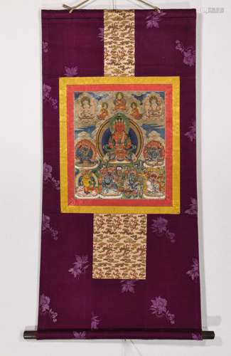 THANGKA , QING DYNASTY, CHINA