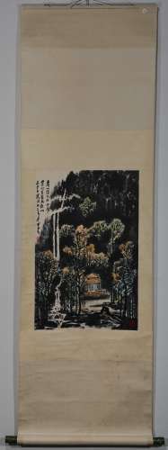 ANCIENT CHINESE LANDSCAPE PAINTING AND CALLIGRAPHY