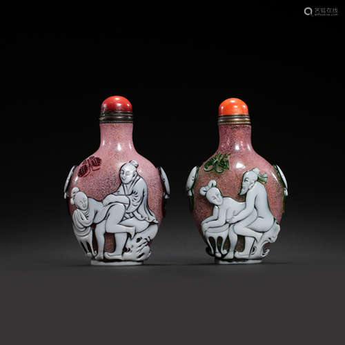 CHINESE SNUFF BOTTLE, QING DYNASTY