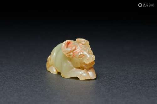 Hetian Jade Pig Han Dynasty