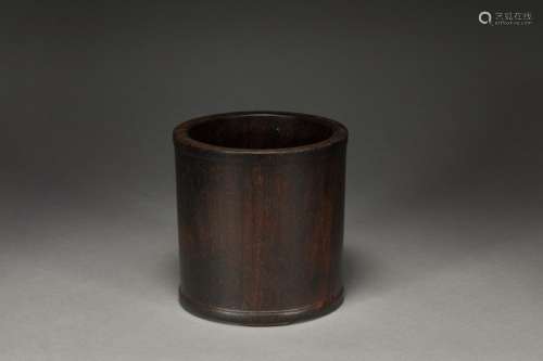 Rosewood Pen Holder in Qing Dynasty