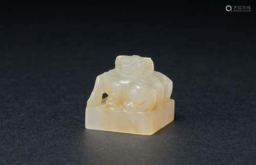 Hetian Jade Seal Han Dynasty
