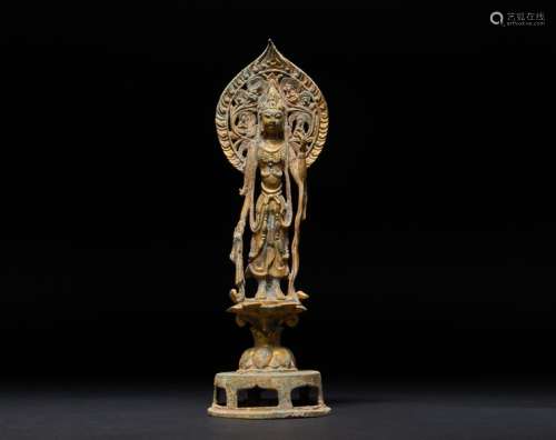 Bronze Guanyin Statue of the Northern Wei Dynasty