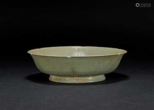 Celadon Flower Bowl Song Dynasty
