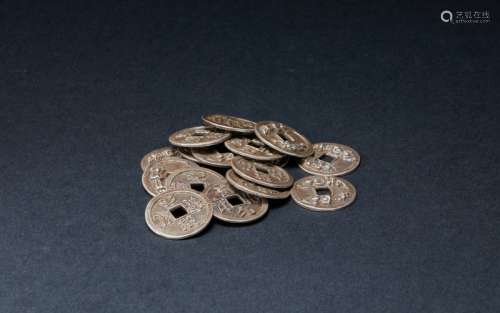 Silver Chunhua Coins Liao Dynasty
