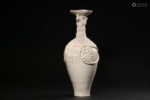 Ding Kiln Phoenix First Vase Song Dynasty