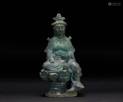 Bronze Guanyin Song Dynasty