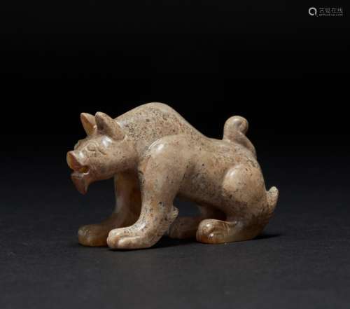 Hetian Jade Animal-shaped Ornaments Han Dynasty