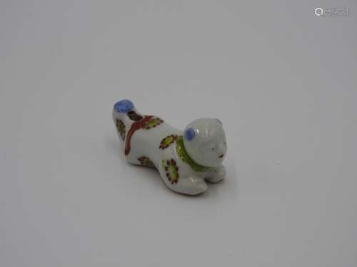 JAPANESE IMARI 'KAKIEMON' WHISTLE  POSSIBLY EDO PERI...