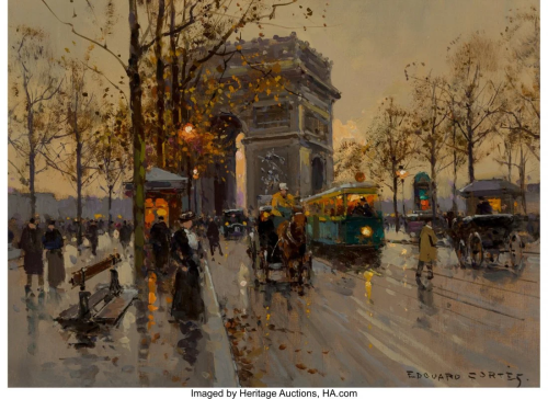 Edouard-Léon Cortès (French, 1882-1969) Avenue