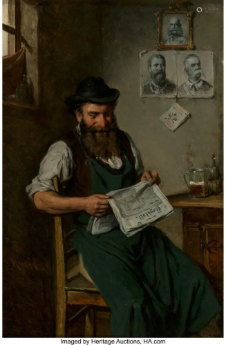 Hermann Kern (Austrian, 1839-1912) A tradesman a