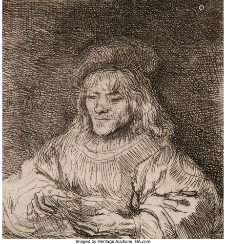 Rembrandt van Rijn (Dutch, 1606-1669) The card p