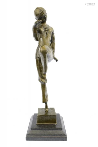 Belly Dancer Bronze Sculpture