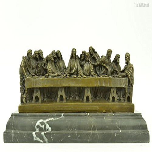 The Last Supper Bronze Sculpture