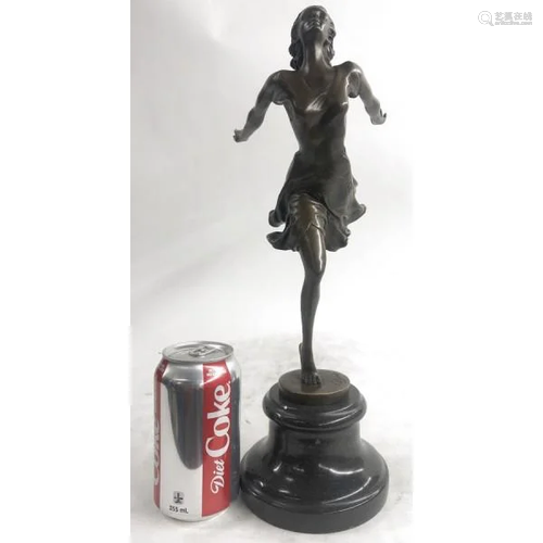 A graceful Dancer Bronze Sculpture