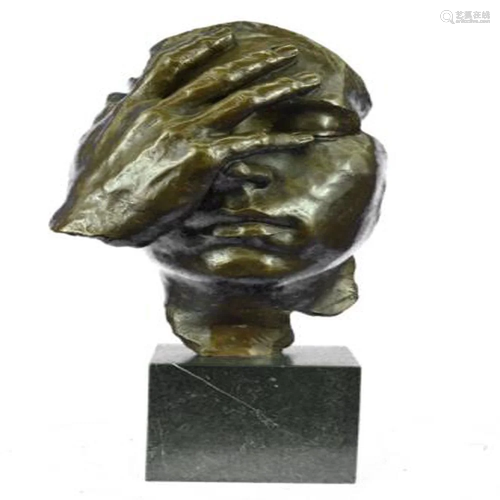 Shame on Me Bronze Sculpture