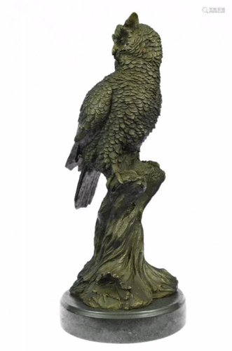 The Owl Bronze Statue