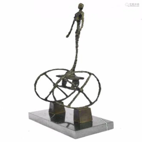 Le Chariot Carts Bronze Sculpture