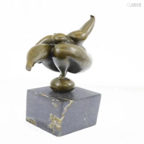 Modern Art Cast Bronze Statue