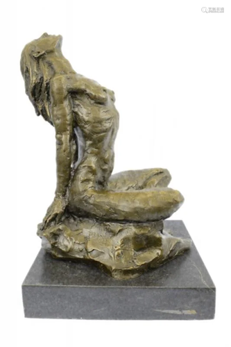 Nude Female Bronze Sculpture