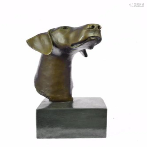 Basset Hound Hush Puppy Bronze Statue