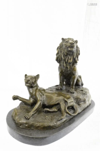 Lion Animal Edition Bronze Sculpture